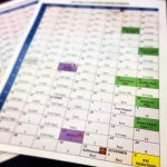 Our NYC marathon training schedule!